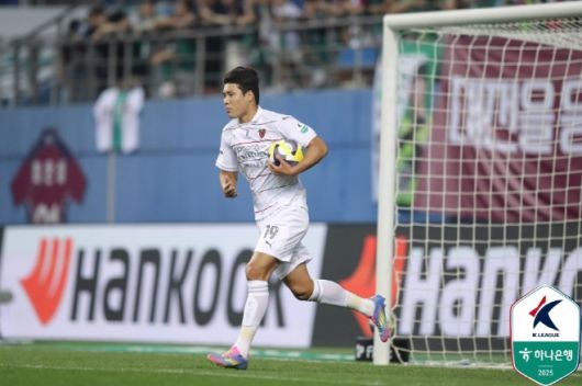 포항 스틸러스 스트라이커 이호재. 사진=한국프로축구연맹
