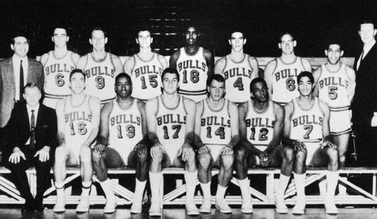 초창기 시카고 불스 선수단