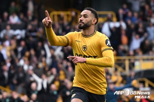 마테우스 쿠냐. ‘스카이스포츠’에 따르면 아모림 감독은 2024-25시즌을 마치기 전부터 울버햄프턴 원더러스 공격수 쿠냐 영입을 최우선 목표로 잡았다. 쿠냐는 곧 맨유 이적을 확정할 것으로 보인다. 사진=AFPBBNews=News1