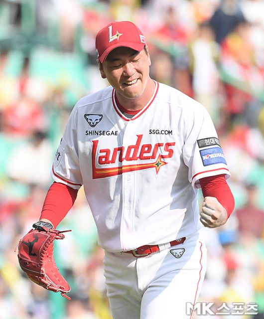 SSG 김광현은 28일 인천 NC전에서 승리를 챙겼다. 사진=천정환 기자