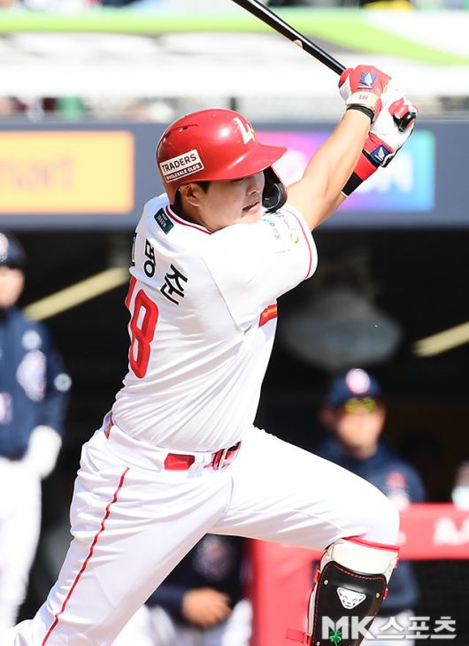 SSG 고명준은 29일 인천 NC전에서 불방망이를 휘둘렀다. 사진=김영구 기자