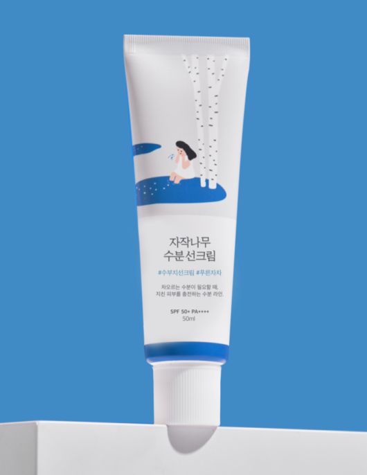 라운드랩 자작나무 수분선크림.