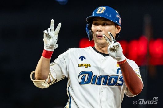 1일 멀티 홈런을 가동한 NC 한석현. 사진=NC 제공