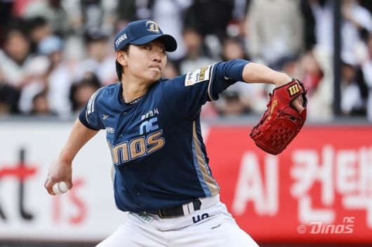 1일 한화전 선발투수로 나서는 이준혁. 사진=NC 제공