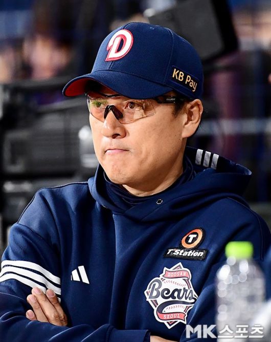 2일 자진 사퇴한 이승엽 전 두산 감독. 사진=김영구 기자