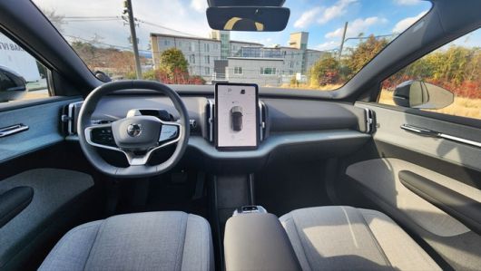 볼보 EX30 실내 [사진촬영=최기성 매경 디지털뉴스룸 기자]