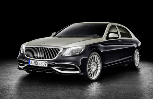 2018년 첫선을 보인 마이바흐-S클래스 부분변경 모델 [사진출처=벤츠]