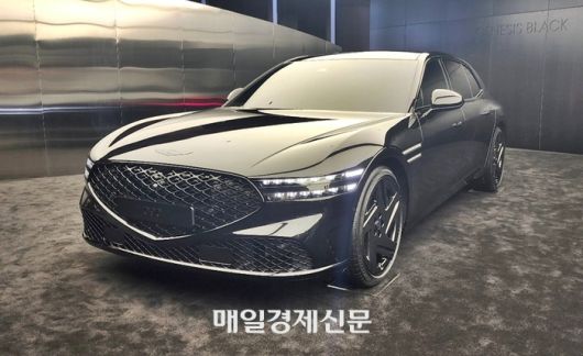 제네시스 G90 블랙 [사진촬영=최기성 매경 디지털뉴스룸 기자]