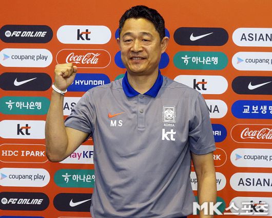 한국 U-22 축구 대표팀 이민성 감독. 사진=이근승 기자
