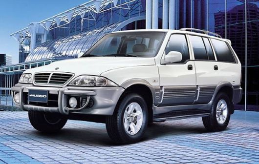 중동과 아프리카 등지에서 대통령 전용차로 사용된 쌍용차 무쏘 [사진출처=매경DB]