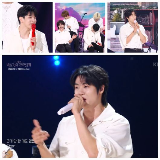 이승협이 새 앨범 수록곡 ‘뫼비우스’의 탄생 비화도 공개했다. 사진=KBS2 ‘더시즌즈’ 캡처