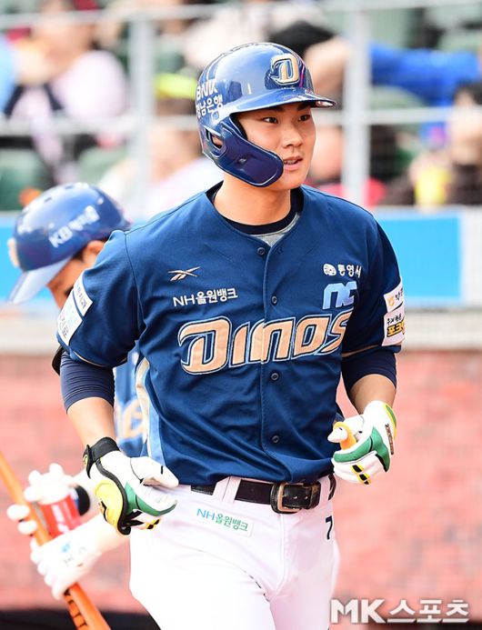 NC 김주원은 7일 대구 삼성전에서 모처럼 ‘손 맛’을 봤다. 사진=김영구 기자
