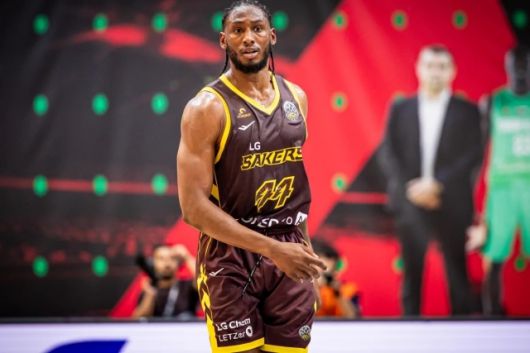 폴리 폴리캡은 15점 13리바운드 2블록슛을 기록, 남다른 존재감을 드러냈다. 사진=FIBA 제공