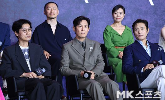 9일 오전 넷플릭스(Netflix) 시리즈 ‘오징어 게임’ 시즌3의 제작발표회가 열렸다.  사진=천정환 기자
