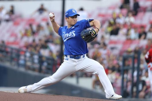 삼성 최원태는 10일 광주 KIA전에서 완벽투를 펼쳤다. 사진=삼성 제공