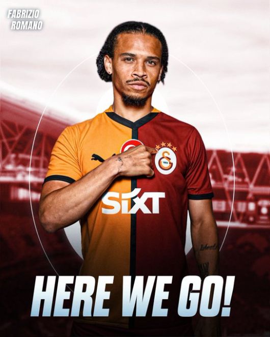 바이에른 뮌헨에서 뛰었던 르로이 사네가 갈라타사라이로 떠난다. 사진=파브시리오 로마노 SNS