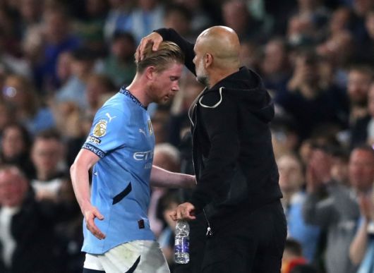 더 브라위너는 맨시티에서 10년 동안 공식전 422경기에 출전해 108골 177도움을 기록했다. EPL에서만 288경기 출전 72골 119도움을 올렸다. 사진=REUTERS=연합뉴스