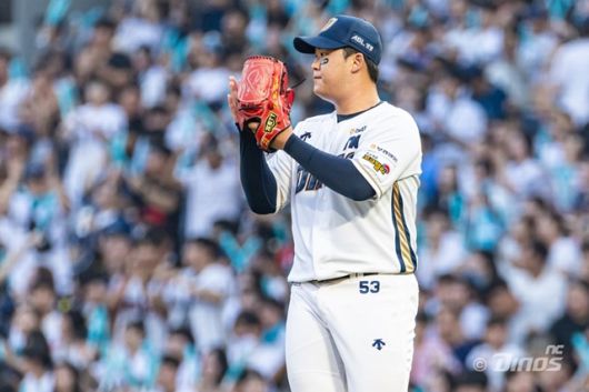 NC 신민혁은 13일 창원 KIA전에서 승리를 챙겼다. 사진=NC 제공