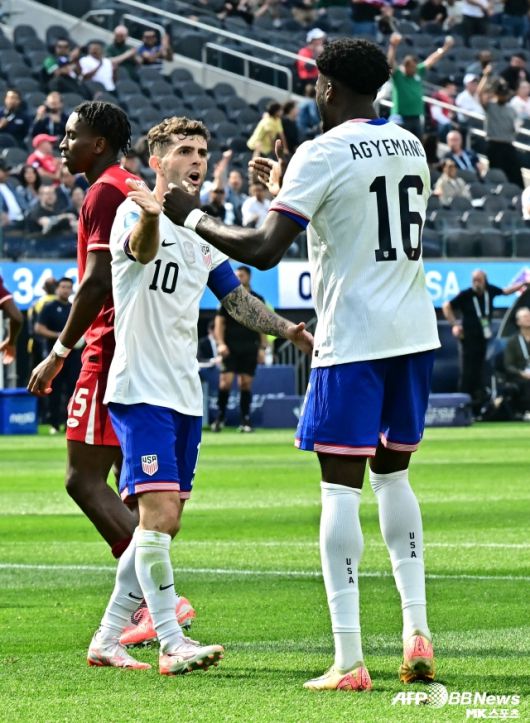 풀리식은 ‘CBS 스포츠’와의 인터뷰에서 “포체티노 감독의 결정을 이해한다”고 했으나 이미 많은 이의 비판을 받고 있다. 사진=AFPBBNews=News1