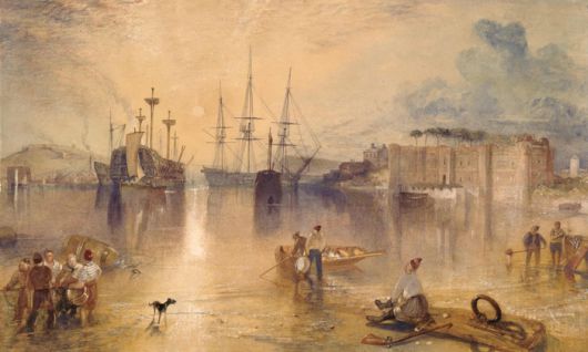 JMW Turner [Upnor Castle in Kent], 1831–2 ©JMW Turner