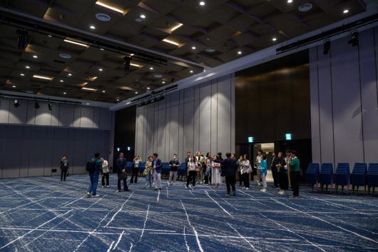 참가자들이 코엑스 마곡 시설을 답사하고 있다 / 사진=서울관광재단