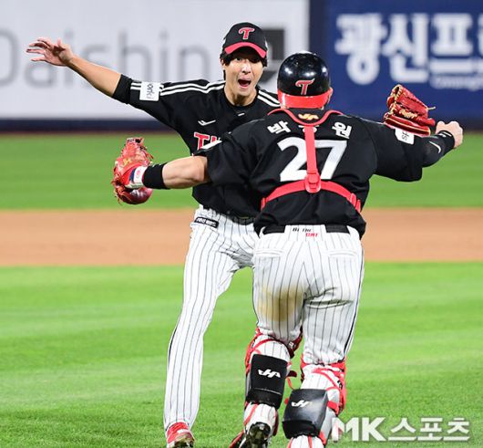 2023시즌 LG 통합우승의 주역이었던 이정용. 사진=김영구 기자