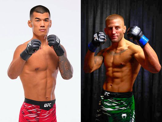 제41회 국제삼보연맹 세계선수권대회 컴뱃 부문 금메달리스트 고석현과 Contender Series 시즌7 출신 오반 엘리엇은 2025년 6월 아제르바이잔 바쿠 크리스털 홀 UFC on ABC 8 제6경기 웰터급으로 대결한다. 사진=TKO