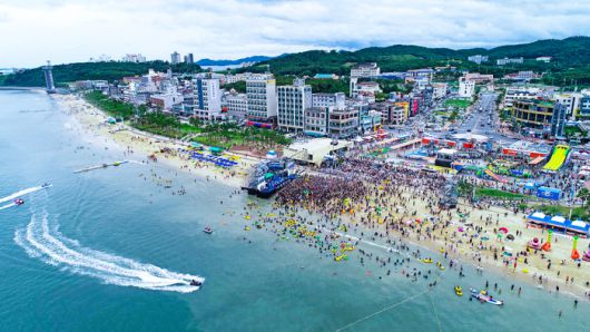 보령 머드 축제 전경 / 사진=서울관광재단