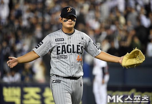 올스타 역대 최다 득표의 영예를 안은 김서현. 사진=천정환 기자