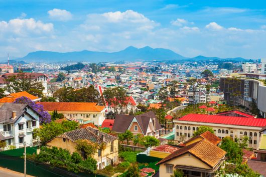 달랏 시내 전경 / 사진=한진관광