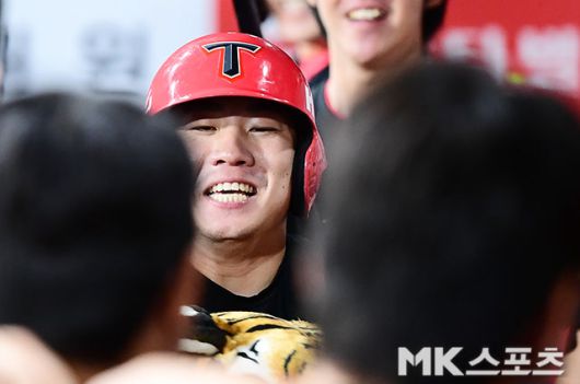 이창진은 24일 고척 키움전에서 홈런포를 가동했다. 사진(고척 서울)=김영구 기자