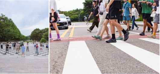 웰니스 코치와 함께한 스트레칭·걷기 세션 / 사진= 캘리포니아 관광청