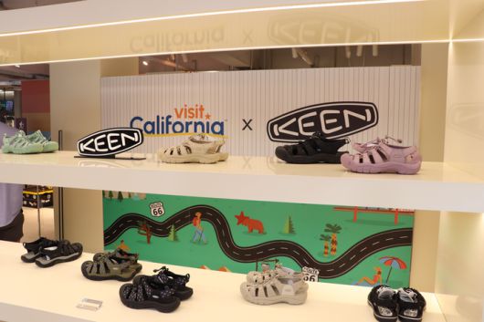 캘리포니아 관광청X킨 팝업 현장 / 사진= 문서연 여행+ 기자