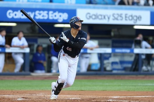 김동준은 27일 창원 NC전에서 큰 존재감을 뽐냈다. 사진=두산 제공