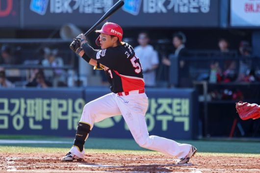고종욱은 29일 잠실 LG전에서 절정의 타격감을 과시했다. 사진=KIA 제공