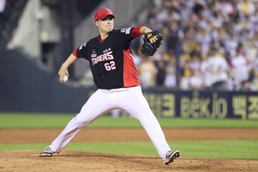 KIA의 뒷문을 든든히 지키고 있는 정해영. 사진=KIA 제공