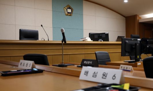 배심원석. [사진 = 연합뉴스]