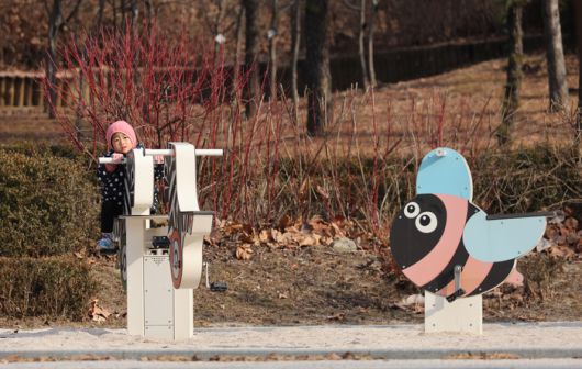 어린이대공원 놀이터. [이승환 기자]