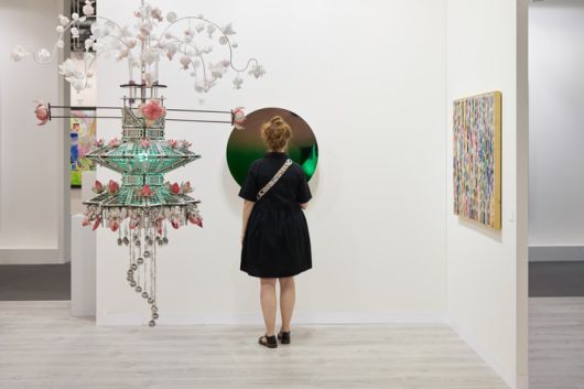 국제 갤러리의 양혜규(왼쪽) ©Art Basel