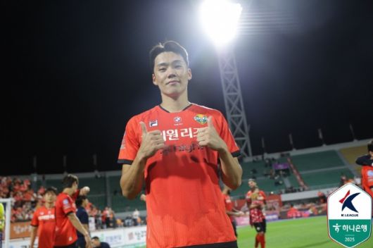강원 FC 모재현. 사진=한국프로축구연맹