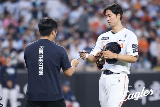 엄상백은 반등할 수 있을까. 사진=한화 제공