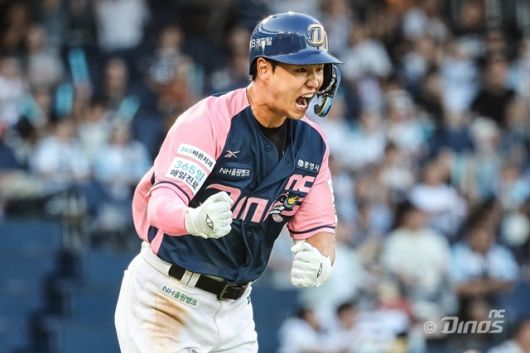 최근 전역한 오태양은 점점 입지를 드높이고 있다. 사진=NC 제공