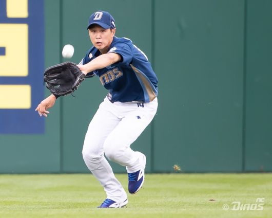 수비를 보완하겠다 다짐한 오태양. 사진=NC 제공