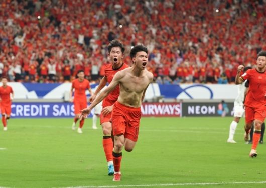 중국의 양민혁, 왕위둥은 대한민국도 경계해야 할 선수다. 사진=XINHUA=연합뉴스