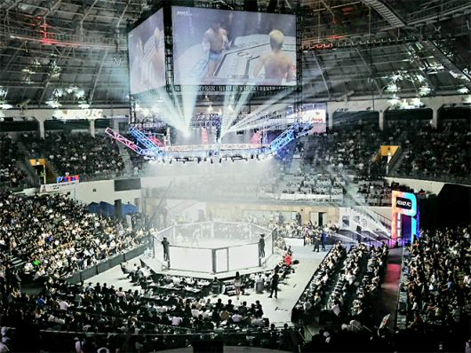 서울특별시 중구 장충체육관 2025년 6월 로드FC 73은 4918명이 입장했다. 사진=세계격투스포츠협회