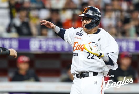 채은성은 8일 대전 KIA전에서 클러치 능력을 뽐냈다. 사진=한화 제공