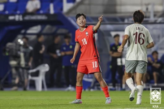 지소연. 사진=대한축구협회