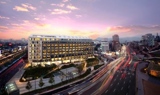 호텔 외관 / 사진=JW 메리어트 동대문 스퀘어 서울