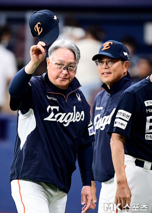 한화를 이끄는 김경문 감독. 사진=김영구 기자