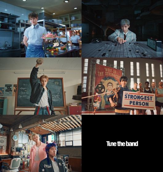 WayV(웨이션브이)가 새 미니앨범 ‘BIG BANDS’(빅 밴즈)의 트레일러를 공개해 컴백 기대감을 높였다.